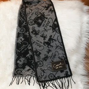 New Coach Cashmere Scarf